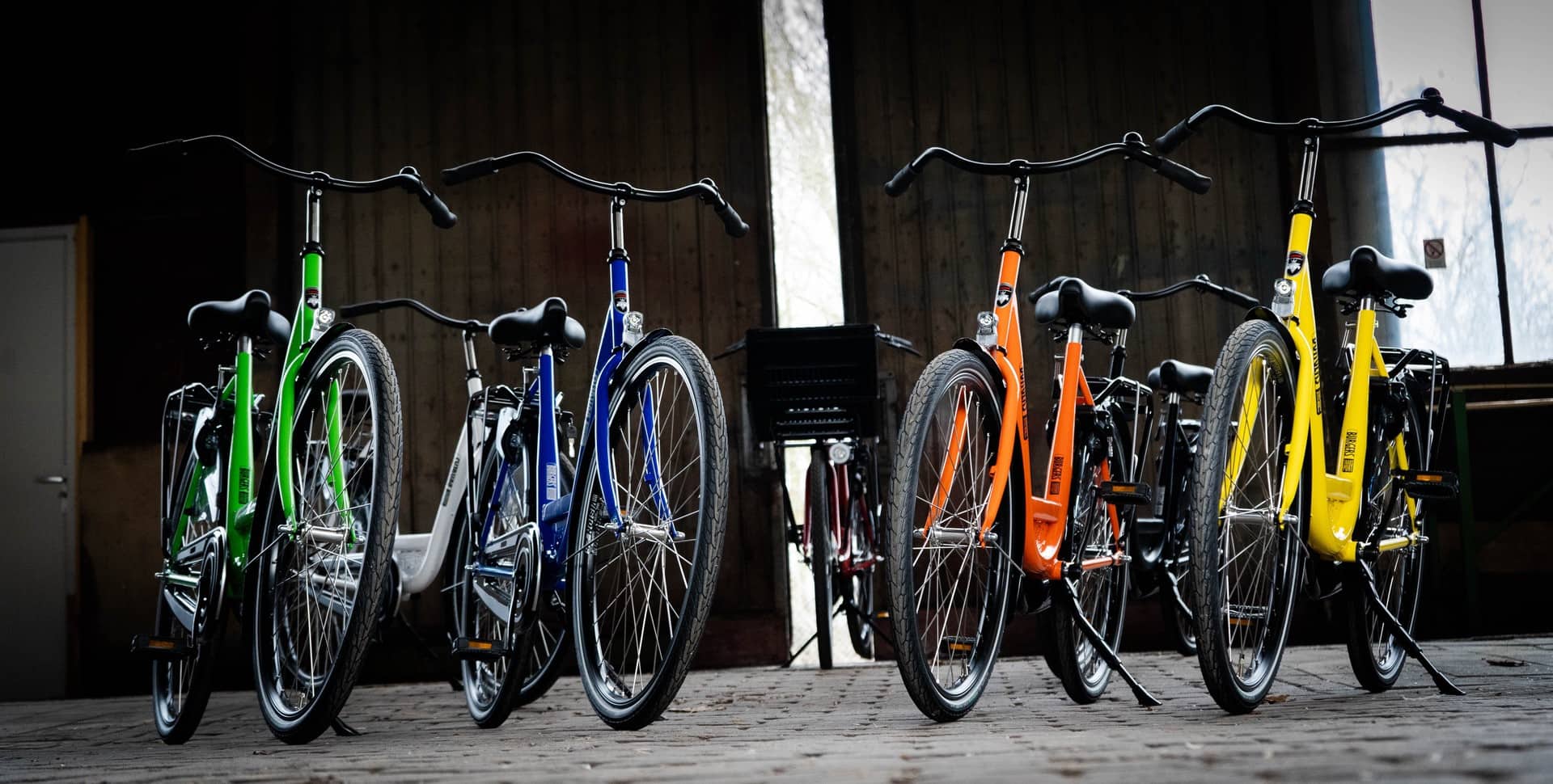 Bedrijfsfiets van Burgers, de fiets voor uw bedrijf. Kies uw eigen kleur!